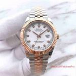 2 Tone Rolex Datejust II 41mm Copy Rolex Jubilee Bracelet Watch For Sale